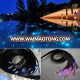 IP68 underwater color changing fiber optic led light for swimming pool